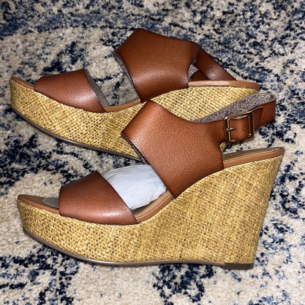 Jcrew Slingback Wedges